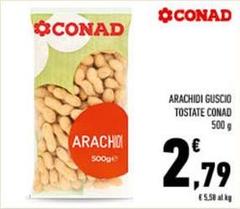 Conad - Arachidi Guscio Tostate