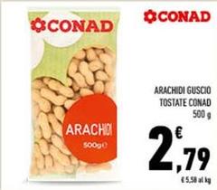 Conad - Arachidi Guscio Tostate