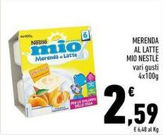 Nestlè - Merenda Al Latte Mio