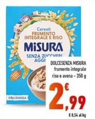 Misura - Dolcesenza