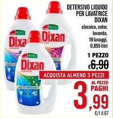 Dixan - Detersivo Liquido Per Lavatrice Clasico