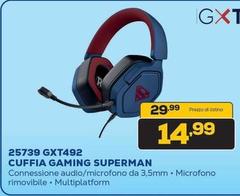 Cuffia Gaming Superman