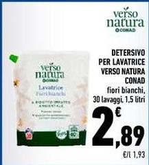 Conad - Detersivo Per Lavatrice Verso Natura