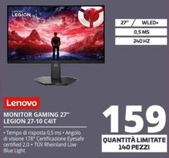 Lenovo - Monitor Gaming 27