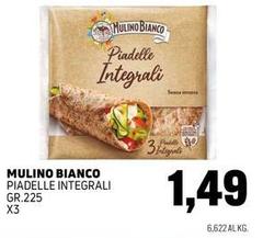 Mulino Bianco - Piadelle Integrali