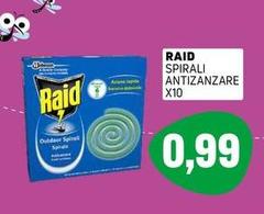 Raid - Spirali Antizanzare