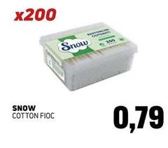 Snow - Cotton Fioc