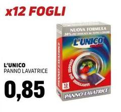 L'Unico - Panno Lavatrice