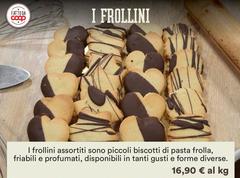 Fatto - I Frollini Assortiti Sono Piccoli Biscotti Di Pasta Frolla, Friabili E Profumati, Disponibili In Tanti Gusti E Forme Diverse