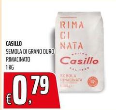 Selezione casillo - Semola Di Grano Duro Rimacinato