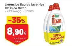 Dixan - Detersivo Liquido Lavatrice Classico