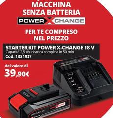 Per Te - Starter Power X-Change 18 V