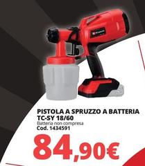 Pistola A Spruzzo A Batteria TC-Sy 18/60