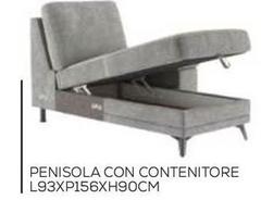 Penisola Con Contenitore L93XP156XH90CM