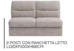 2 Posti Con Panchetta Letto