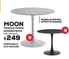 Pietra - Tavolo Fisso D100XH75Cm