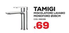 Miscelatore Lavabo Monoforo