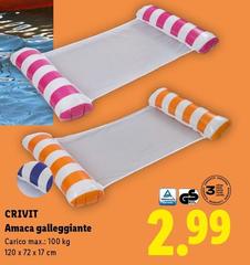 Crivit - Amaca Galleggiante