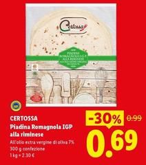 Certossa - Piadina Romagnola IGP Alla Riminese