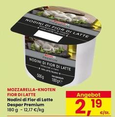 Despar - Mozzarella-knoten Fior Di Latte