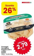 Despar - Formaggio Parmigiano Reggiano DOP Scagliano