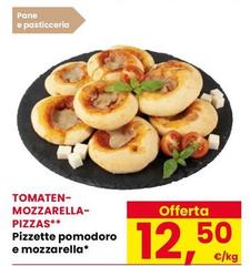 Pizzette Pomodoro E Mozzarella