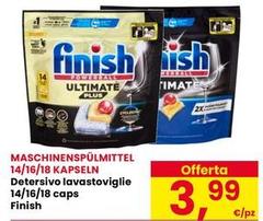 Finish - Detersivo Lavastoviglie 14/16/18 Caps