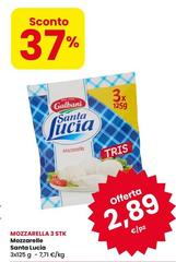 Galbani - Mozzarella 3 Stk Mozzarelle Santa Lucia