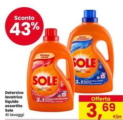 Sole - Detersivo Lavatrice Liquido Assortito