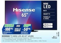 Hisense - Tv Mini Led 4k 65 65u8q