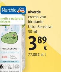 Alverde Crema Viso Idratante Ultra Sensitive 50 Ml