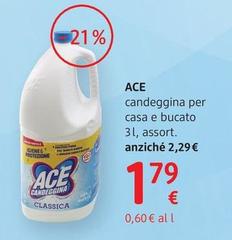Ace - Candeggina Per Casa E Bucato 3 L, Assort.