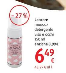 Labcare - Mousse Detergente Viso E Occhi 150 Ml