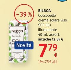 Bilboa - Coccobello Crema Viso Solare E  Illuminante Spf 50 + 40 Ml, Assort.