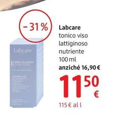 Labcare - Tonico Viso Lattiginoso Nutriente 100 Ml