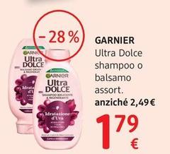 Garnier  - Ultra Dolce Shampoo O Balsamo Assort.