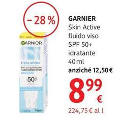 Garnier - Skin Active Fluido Viso Spf 50+ Idratante 40 Ml