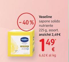 Vaseline - Sapone Solido Idratante 225 G, Assort.