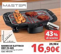 Master - Barbecue Elettrico Eb01 In Abs