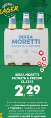 Moretti - Birra Filtrata A Freddo