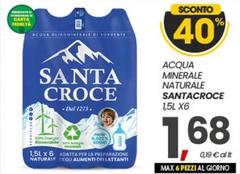 Santa croce - Acqua Minerale Naturale