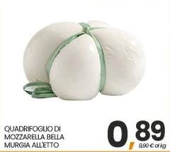 Bella - Quadrifoglio Di Mozzarella  Murgia