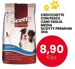 Scotty - Crocchette Con Pesce Cani Taglia Media