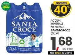 Santa croce - Acqua Minerale Naturale