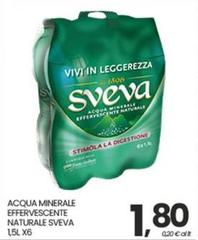 Sveva - Acqua Minerale Effervescente Naturale