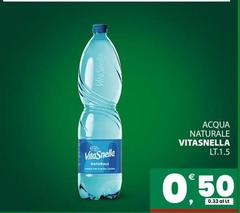 Vitasnella - Acqua Naturale