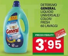 General - Detersivo Liquido Universale/ Color/ Fresh