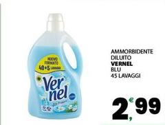 Vernel - Ammorbidente Diluito  Blu