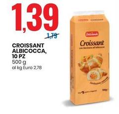 Croissant Albicocca, 10 Pz