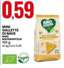 Mini Gallette Di Mais